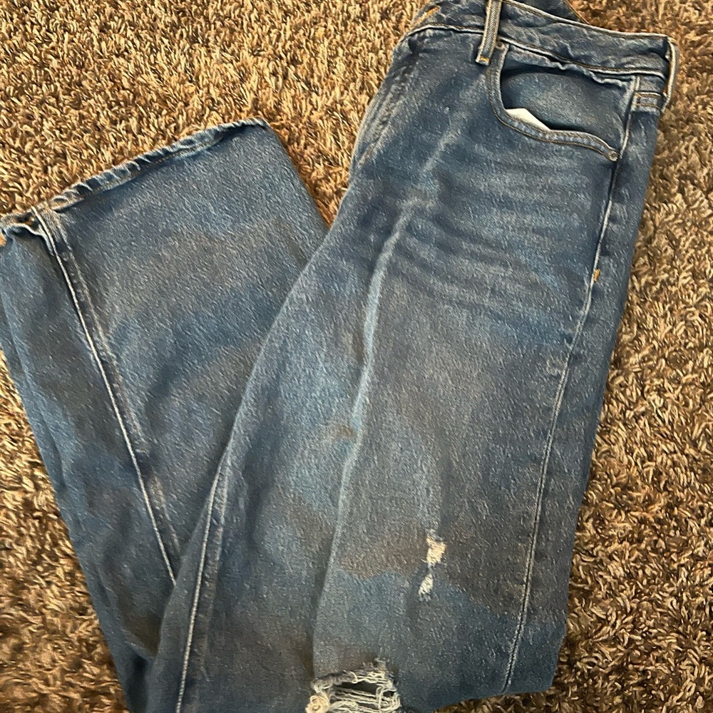 Old Navy Sky High Wide Leg Jeans